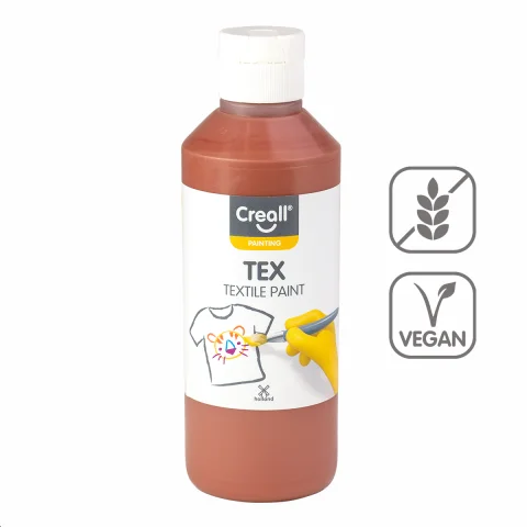 Barvy na textil CREALL 250ml hnědá Horká Nabídka